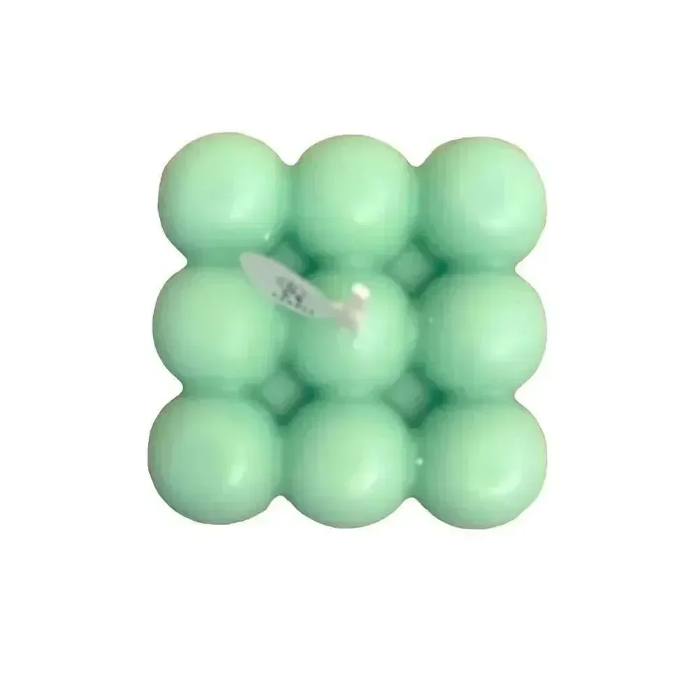 Bubble Candle Cube Soy Wax Sage Home Decor Aesthetic Candles Aesthetic